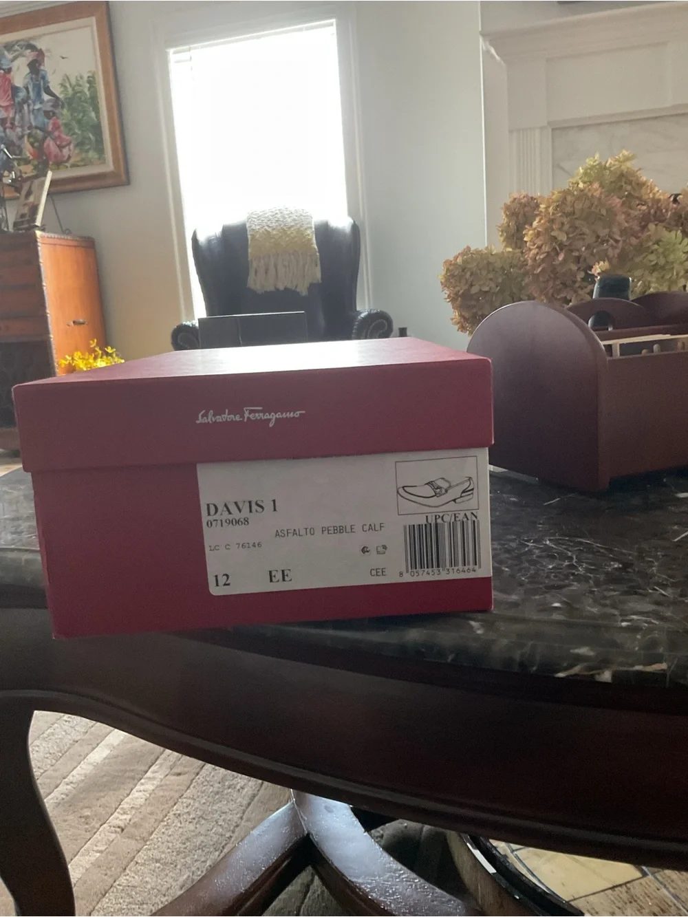 Salvatore Ferragamo Black Leather Horsebit Loafers